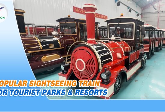 Popular Sightseeing Train for Tourist Parks & Resorts