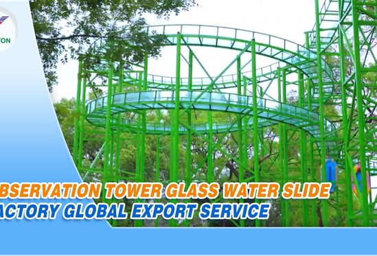 Observation Tower Glass Water Slide — Scenic Project