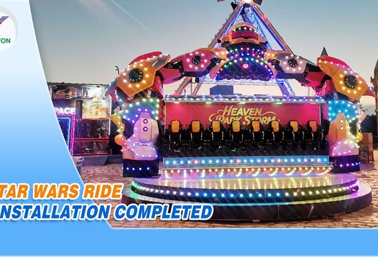 Star Wars Ride Installation Completed